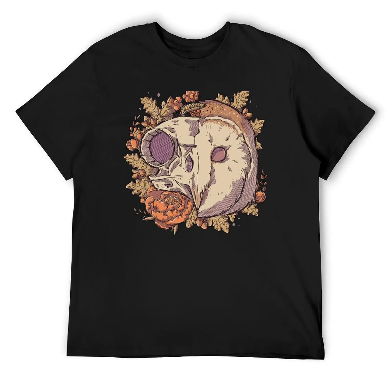 Autumn Barn Owl Skull T-Shirt graphics oversized t shirt animal prinfor boys anime clothes mens fashion
Autumn Barn Owl Skull T-Shirt graphics oversized t shirt animal prinfor boys anime clothes mens fashion