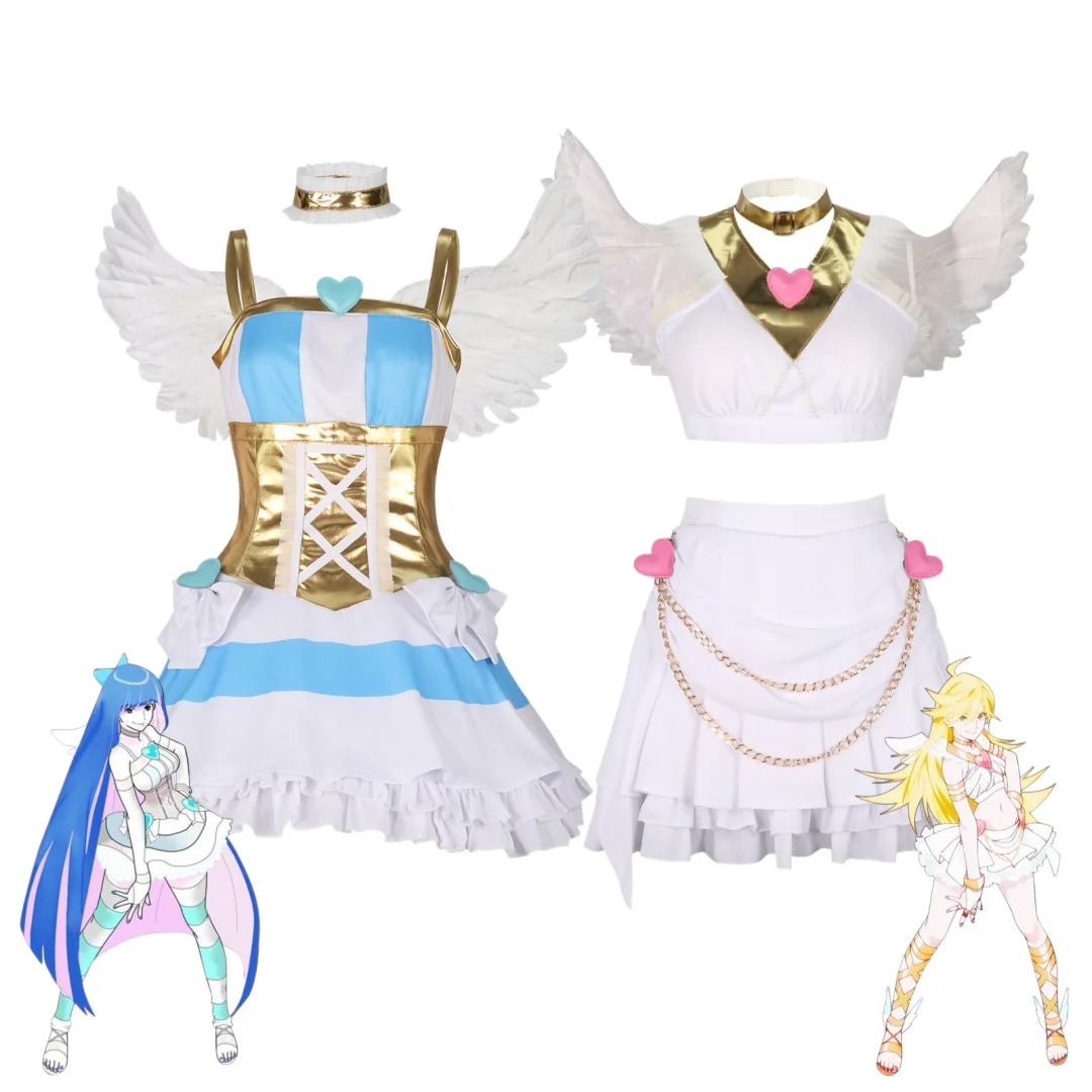 Panty Stocking Cosplay with Garterbelt Stocking Panty Cosplay Costume Wig Set
Panty Stocking Cosplay with Garterbelt Stocking Panty Cosplay Costume Wig Set