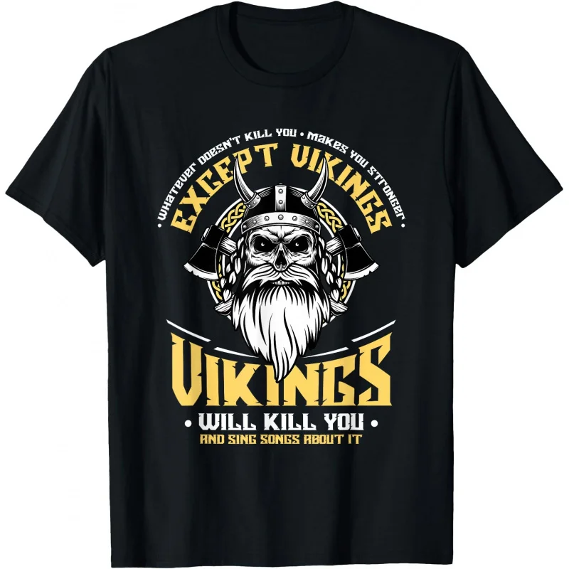 Vikings Will Sing Songs About It - Norse Viking Mythology Gift T-Shirt Norse Myths Valhalla Graphic clothes All size tops
Vikings Will Sing Songs About It - Norse Viking Mythology Gift T-Shirt Norse Myths Valhalla Graphic clothes All size tops