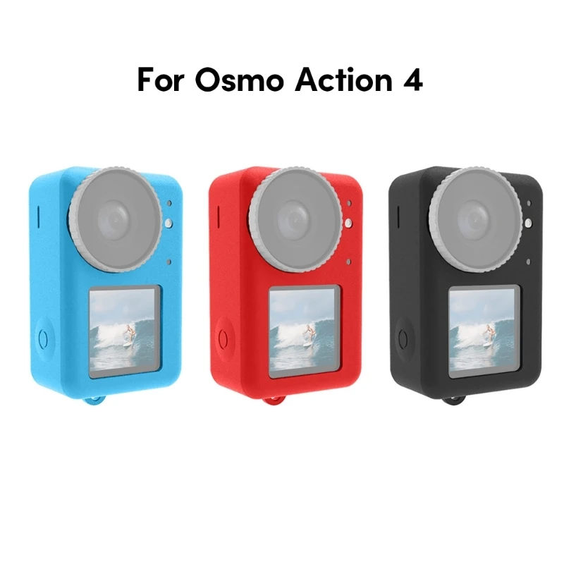 Silicone Case For DJI Action 4 Protective Cover for DJI Osmo Action 3 Protector Lens Cover Sports Camera Accessories
Silicone Case For DJI Action 4 Protective Cover for DJI Osmo Action 3 Protector Lens Cover Sports Camera Accessories