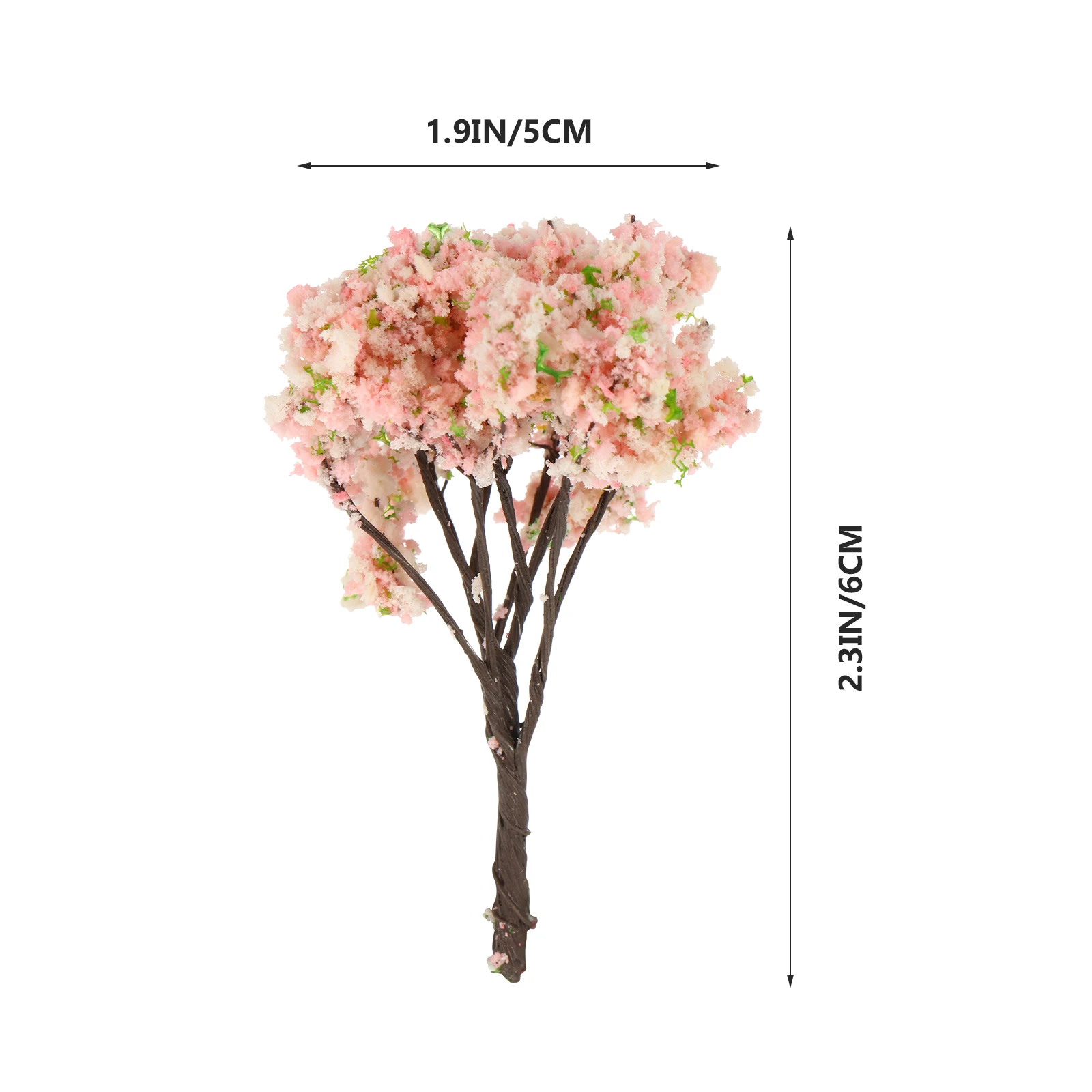8Pcs Plastic Simulation Cherry Blossom Trees Diy Crafts Adornments Pink Green Miniature Plants Model Train Decor
8Pcs Plastic Simulation Cherry Blossom Trees Diy Crafts Adornments Pink Green Miniature Plants Model Train Decor