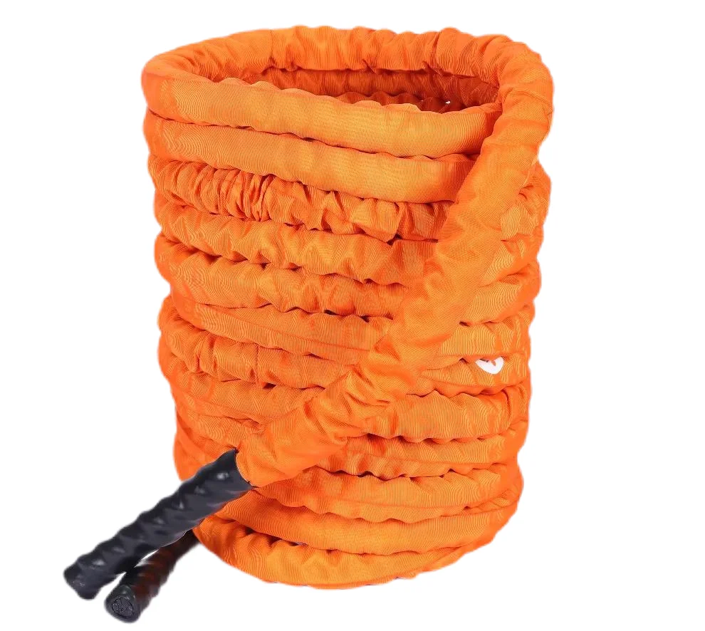 Exercise Equipment Core Physical Strength Training Battle Rope Heavy Weighted Rope with Protective Cover
Exercise Equipment Core Physical Strength Training Battle Rope Heavy Weighted Rope with Protective Cover