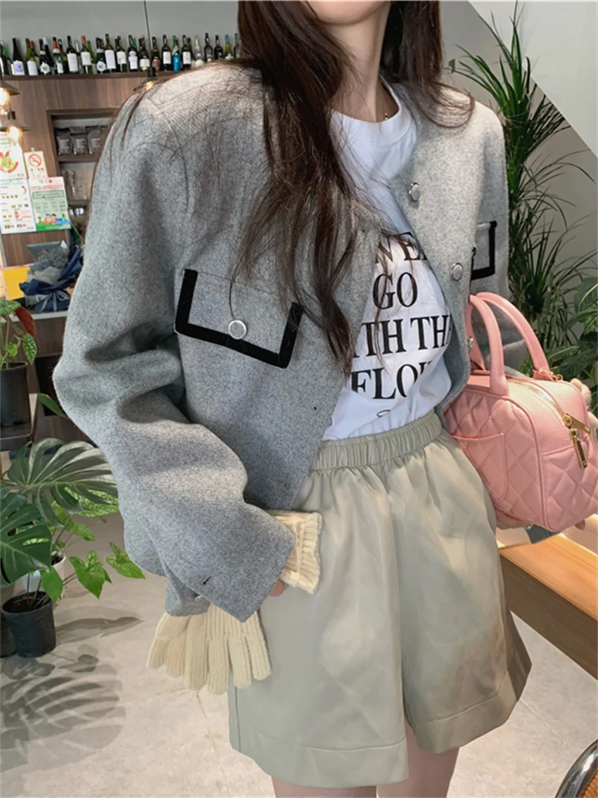 Alien Kitty S-M Women Stylish Woolen Chic Two Pieces Suits 2023 Autumn Elegant Slim Office Lady Daily Coats Maxi Skirts Sets
Alien Kitty S-M Women Stylish Woolen Chic Two Pieces Suits 2023 Autumn Elegant Slim Office Lady Daily Coats Maxi Skirts Sets