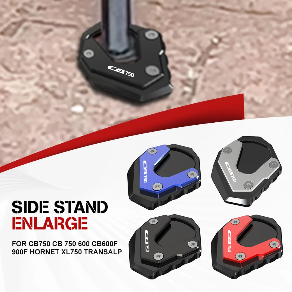 For HONDA CB750 CB 750 600 CB600F 900F HORNET XL750 Transalp Motorcycle Kickstand Extension Foot Side Stand Pad Plate Enlarger
For HONDA CB750 CB 750 600 CB600F 900F HORNET XL750 Transalp Motorcycle Kickstand Extension Foot Side Stand Pad Plate Enlarger
