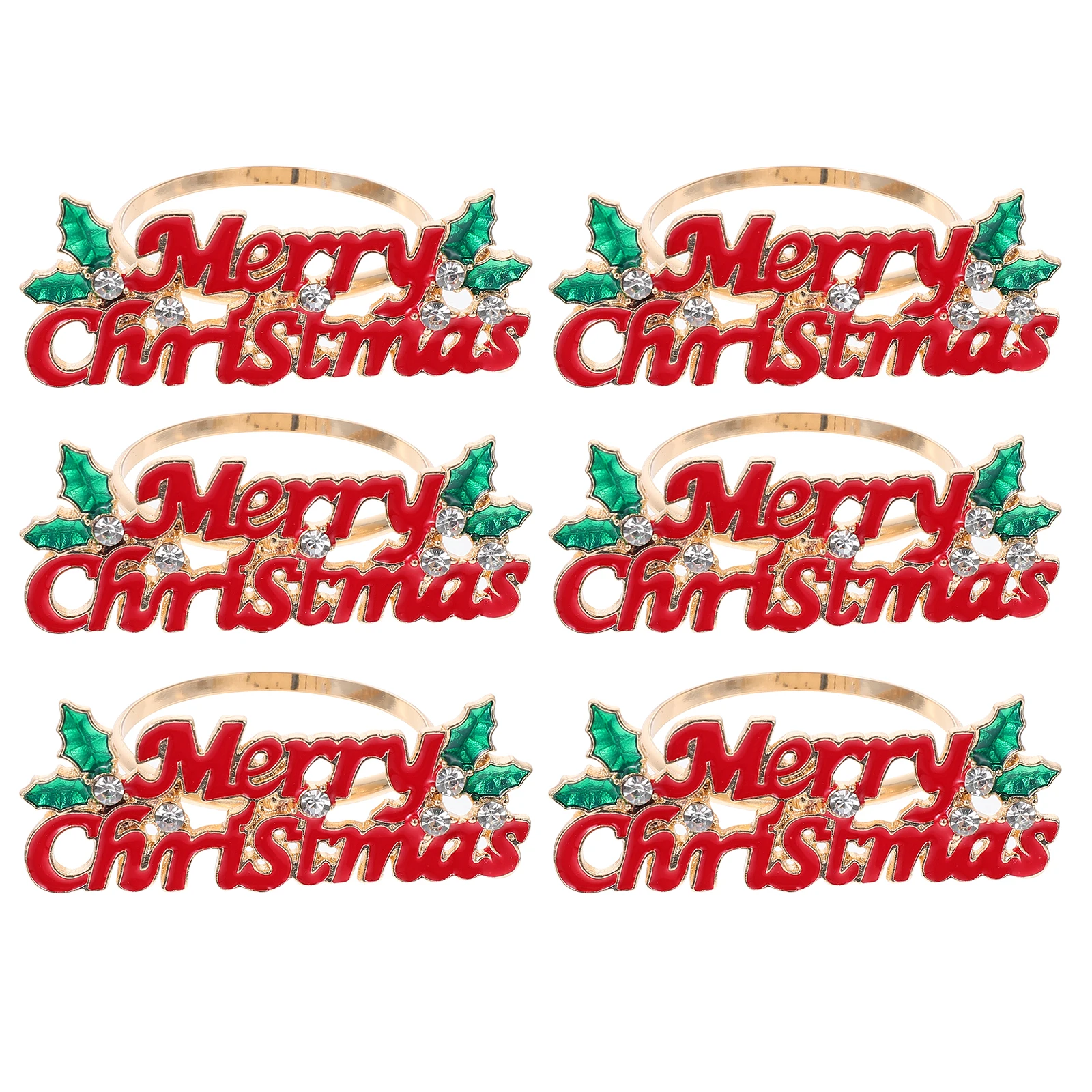 Christmas Napkin Rings Red Tree Decorations Table Accessories Round Rings Classic Elements Bright Colors Modern Style Dining
Christmas Napkin Rings Red Tree Decorations Table Accessories Round Rings Classic Elements Bright Colors Modern Style Dining