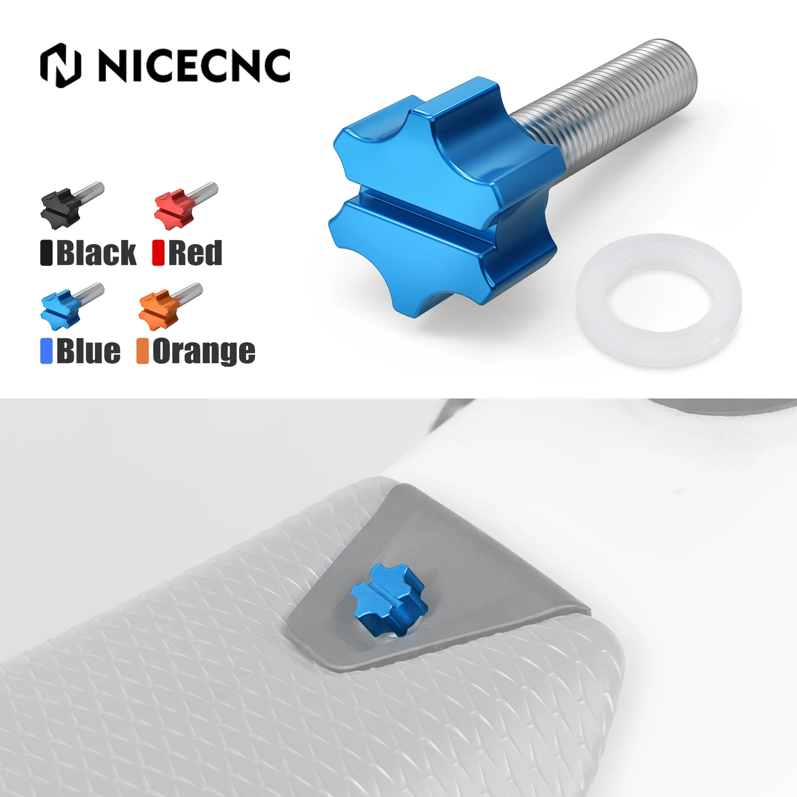 NICECNC For 2024 Husqvarna TE 300 TE FE 501 450 350 300 250 150 125 FC FX TX TC 2023 Motorcycle Aluminum Quick Release Seat Bolt
NICECNC For 2024 Husqvarna TE 300 TE FE 501 450 350 300 250 150 125 FC FX TX TC 2023 Motorcycle Aluminum Quick Release Seat Bolt