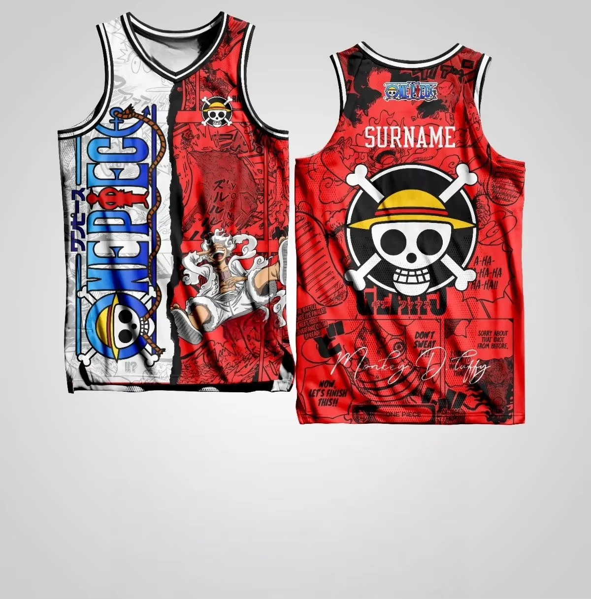 2026 Summer One Piece Luffy Retro Cosplay Vest Men's 3D Printed Sleeveless T-shirt Family
2026 Summer One Piece Luffy Retro Cosplay Vest Men's 3D Printed Sleeveless T-shirt Family