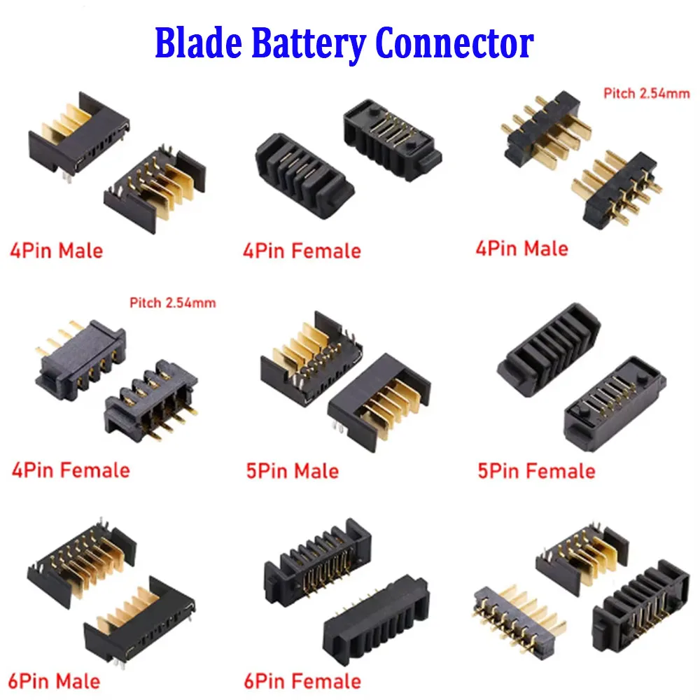 2PCS 4/5/6/7/8/9/10Pin Laptop Battery Connector Pitch 2.0/2.54mm Holder Clip Slot Contact Male and Female plug
2PCS 4/5/6/7/8/9/10Pin Laptop Battery Connector Pitch 2.0/2.54mm Holder Clip Slot Contact Male and Female plug