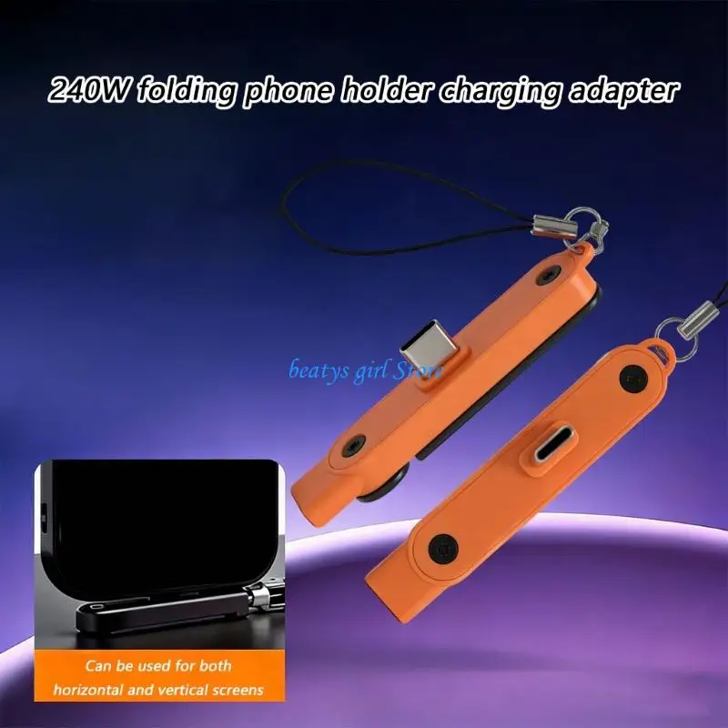 C7AB Foldable Zinc Alloy 240W Charging Adapter Base for Phones Tablets Stand
C7AB Foldable Zinc Alloy 240W Charging Adapter Base for Phones Tablets Stand