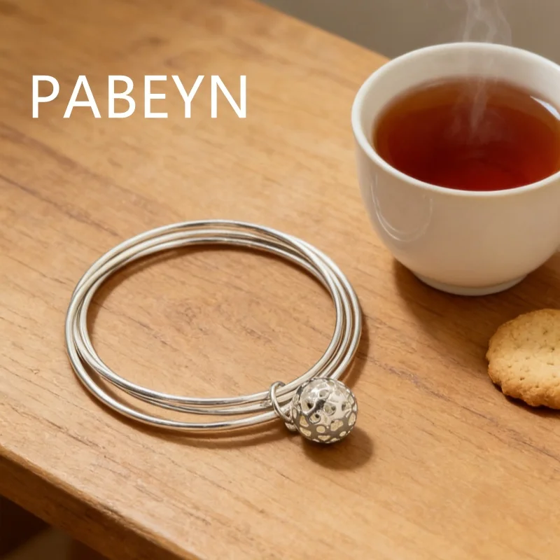 925 Sterling Silver Fashion Simple Cut-out Small Tennis Three-circle Bracelet Birthday Party Anniversary Gift
925 Sterling Silver Fashion Simple Cut-out Small Tennis Three-circle Bracelet Birthday Party Anniversary Gift