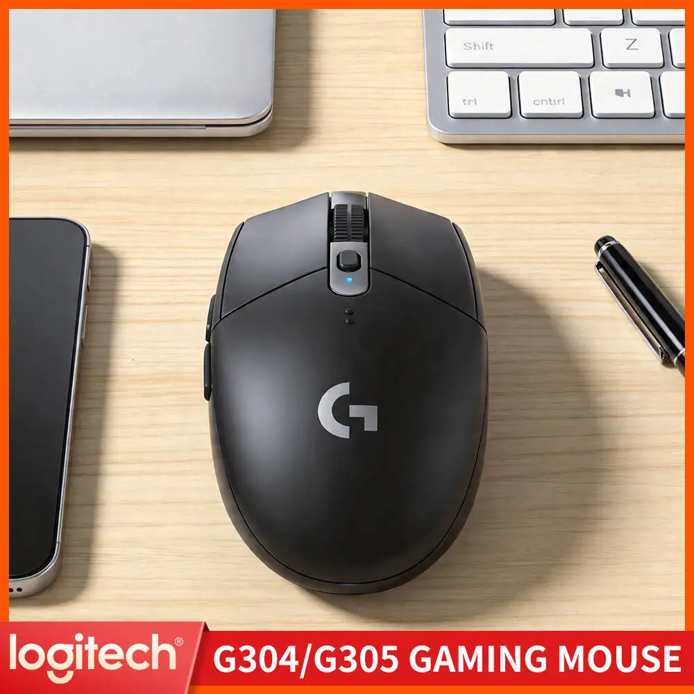 Logitech G305 LIGHTSPEED Wireless Mouse, 12000 DPI HERO, 6 Buttons, 250h Battery, 99g, PC Mac Gamers
Logitech G305 LIGHTSPEED Wireless Mouse, 12000 DPI HERO, 6 Buttons, 250h Battery, 99g, PC Mac Gamers