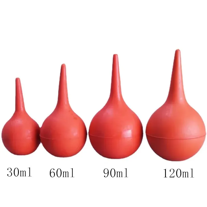 Laboratory Tool Red Rubber Squeeze Bulb Ear Syringe Ball,30ml,60ml,90ml,120ml
Laboratory Tool Red Rubber Squeeze Bulb Ear Syringe Ball,30ml,60ml,90ml,120ml
