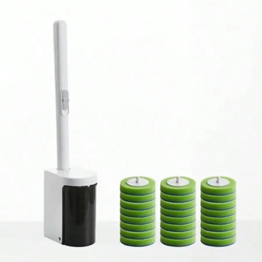 Disposable Toilet BrushToilet Bowl Brush And Holder Set With 24 Wand Refills Wall Mounted Cleaning Brush For Bathroom Toilet Toilet Brush Set 1
Disposable Toilet BrushToilet Bowl Brush And Holder Set With 24 Wand Refills Wall Mounted Cleaning Brush For Bathroom Toilet Toilet Brush Set 1