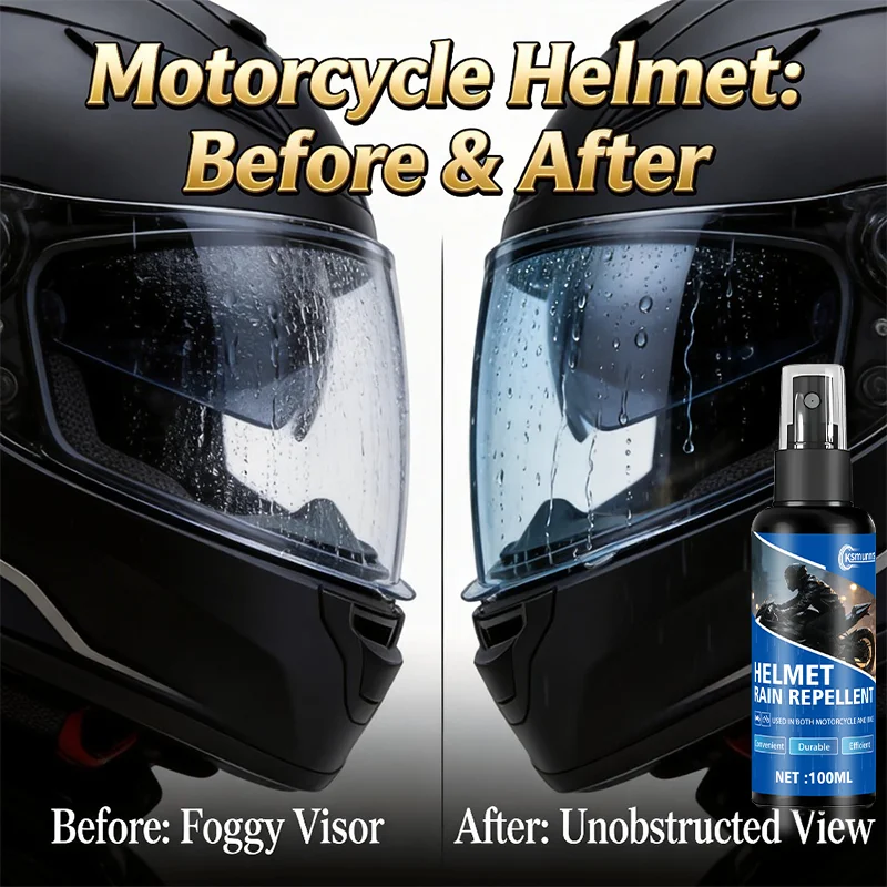 Portable glass rain-proof spray, suitable for helmets, car windows, and household glass, forms a rain-repellent coating on glass
Portable glass rain-proof spray, suitable for helmets, car windows, and household glass, forms a rain-repellent coating on glass