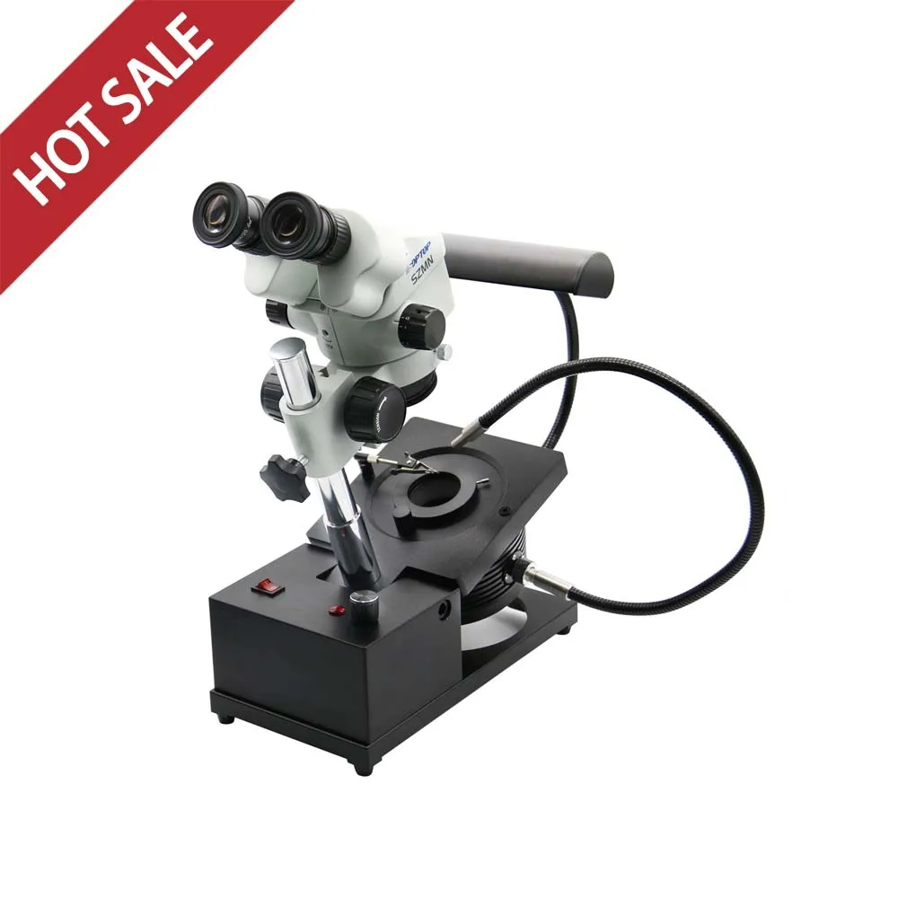 Rotating Arm Gemstone Microscope FGM-R1S-15 Magnet Holder Universal Gemstone Clamp 7.0-45X Continuous Zoom Working Distance 95mm
Rotating Arm Gemstone Microscope FGM-R1S-15 Magnet Holder Universal Gemstone Clamp 7.0-45X Continuous Zoom Working Distance 95mm