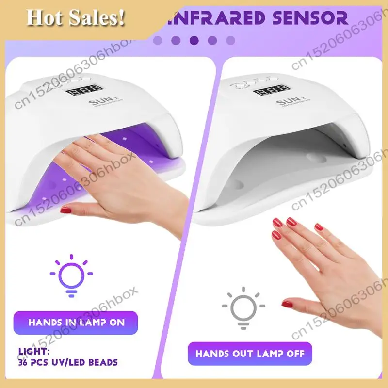 -HOPE Sun X 54 W Nail Gel Dryer Machine Uv Led Lamp For Nail Dryer Professional White Light Polish Machine Fast Dryer Nail Art T
-HOPE Sun X 54 W Nail Gel Dryer Machine Uv Led Lamp For Nail Dryer Professional White Light Polish Machine Fast Dryer Nail Art T