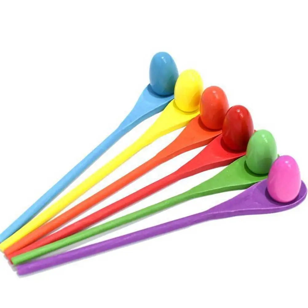 Toys Egg Spoon Relay Race Game Outdoor Playing Tool Sensory Integration Training Lightweight Wood Perfect
Toys Egg Spoon Relay Race Game Outdoor Playing Tool Sensory Integration Training Lightweight Wood Perfect