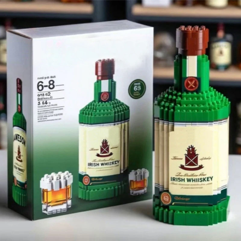 Новые строительные блоки, игрушки, бутылка виски, имитация бутылки вина, сборка строительных блоков, креативный строительный блок, домашний декор 56-4
Новые строительные блоки, игрушки, бутылка виски, имитация бутылки вина, сборка строительных блоков, креативный строительный блок, домашний декор 56-4