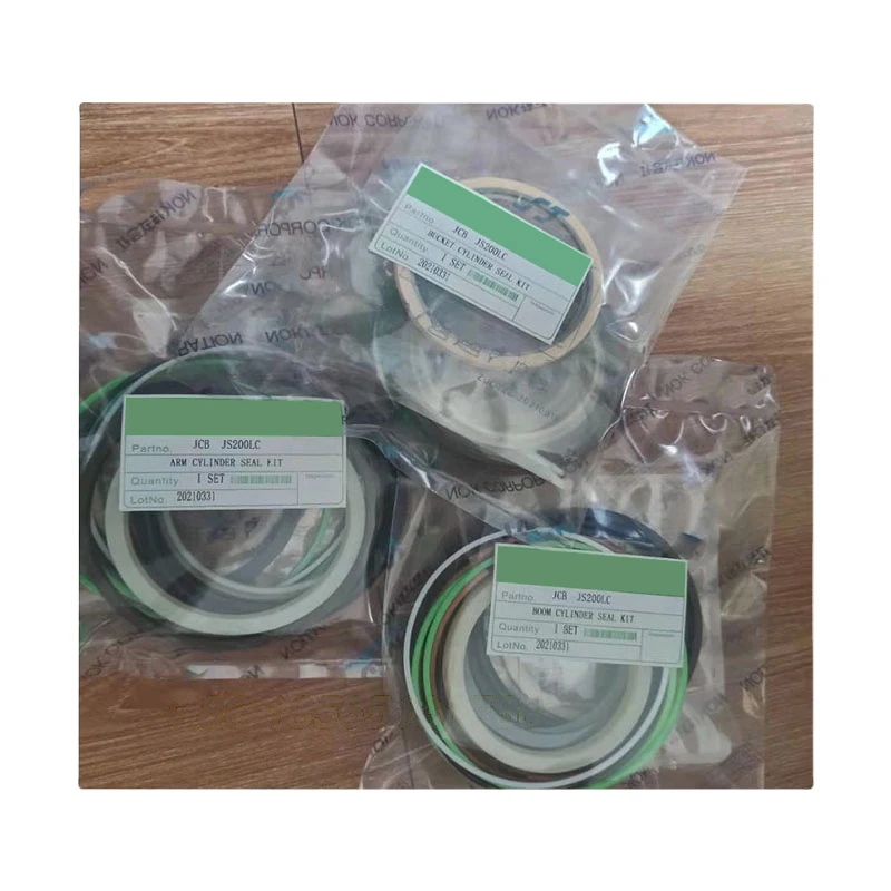 For JCB Excavator Hydraulic Cylinder Repair Kits JS200 JS220 JS290 Boom Bucket Arm Seal Kit Oil Seal for Sell
For JCB Excavator Hydraulic Cylinder Repair Kits JS200 JS220 JS290 Boom Bucket Arm Seal Kit Oil Seal for Sell