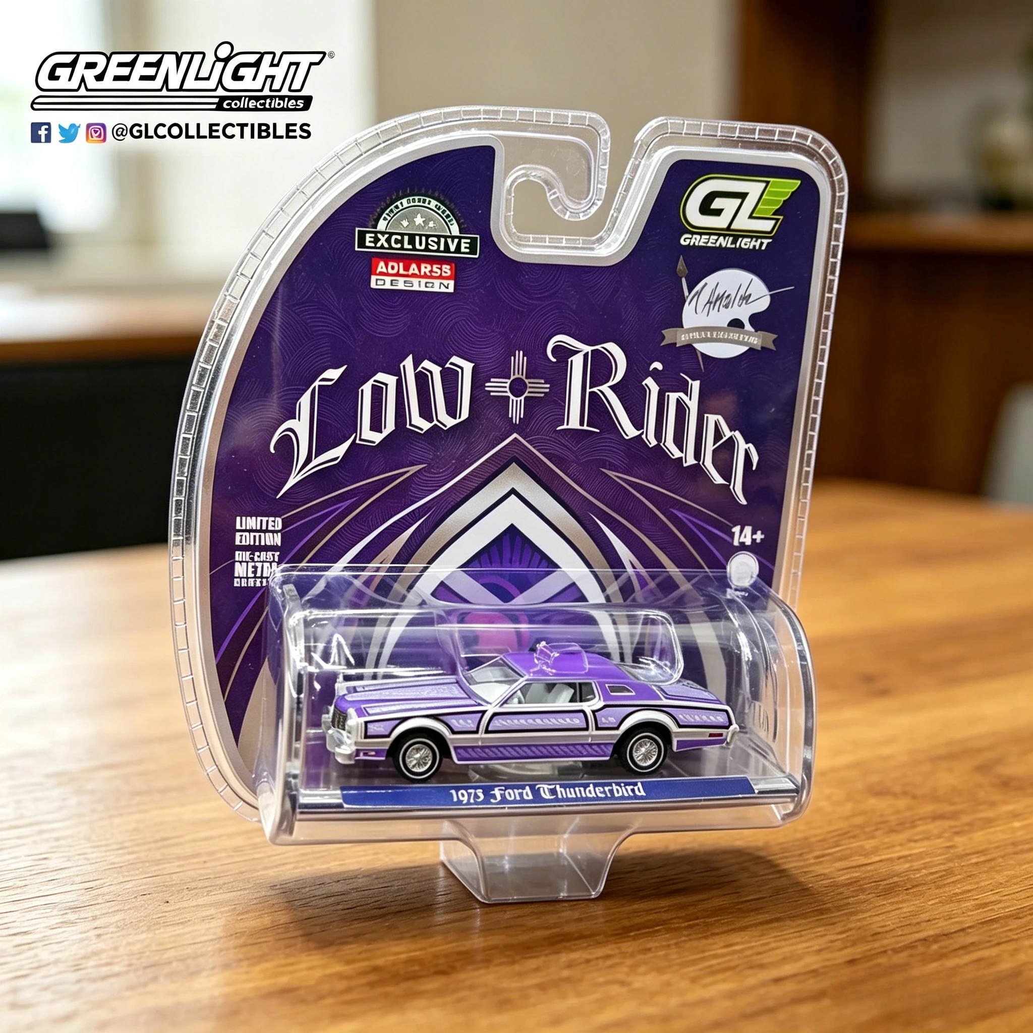 GreenLight 1:64 1973 Ford Thunderbird Low - Michael Heleda Special Edition Diecast Alloy Car Model Collectible
GreenLight 1:64 1973 Ford Thunderbird Low - Michael Heleda Special Edition Diecast Alloy Car Model Collectible