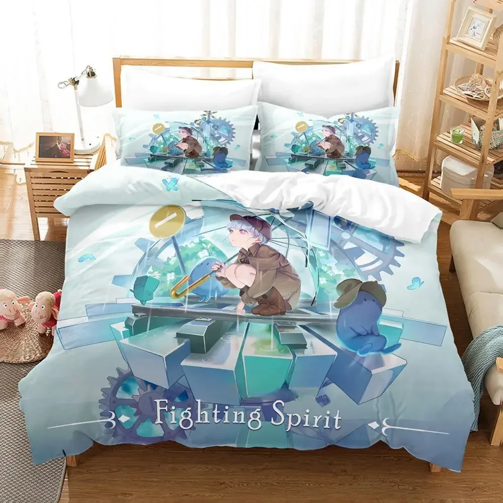 Game DEEMO II Bedding Set Single Twin Full Queen King Size Bed Set Adult Kid Bedroom Duvet cover Sets 3D Anime Bed Sheet Set
Game DEEMO II Bedding Set Single Twin Full Queen King Size Bed Set Adult Kid Bedroom Duvet cover Sets 3D Anime Bed Sheet Set