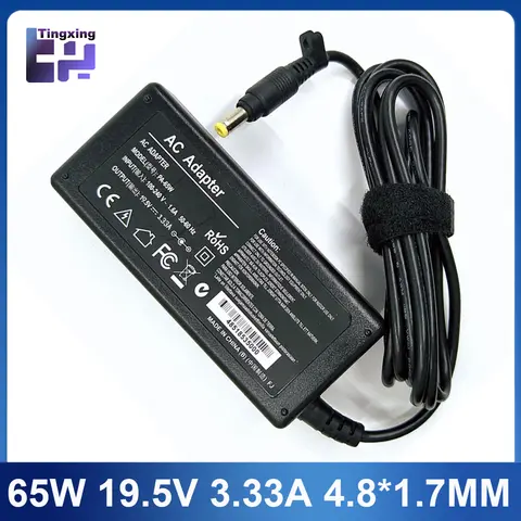 Laptop Adapter Charger 19.5V 3.33A 65W 4.8*1.7mm For HP 430 4330s 4415s 4230s 4410s 4311s dv1000 dv1003 dv1004 Power Supply