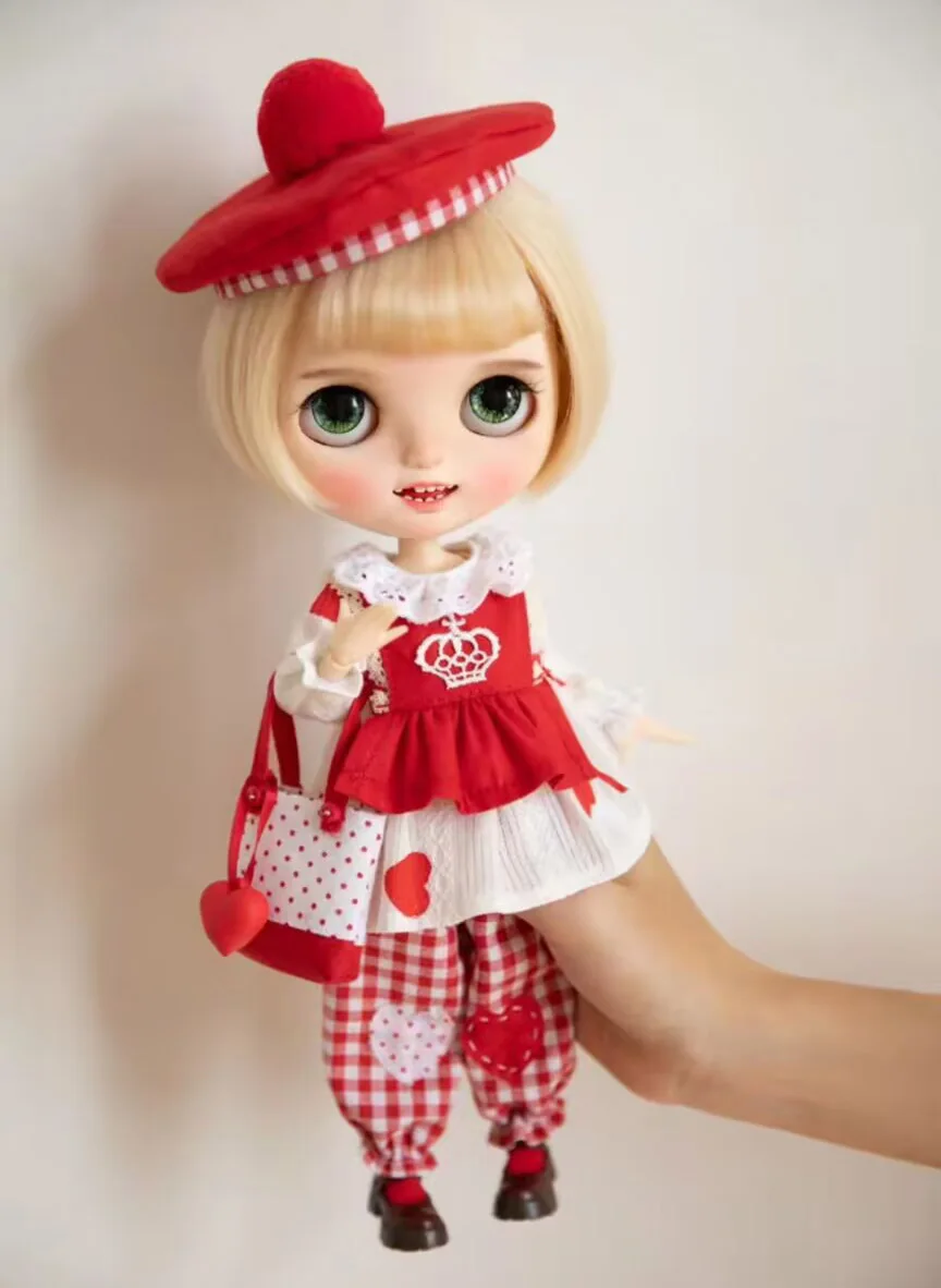 2025 6pcs red artist style Blythe 1set 1/6 30cm(Fit for azone,Pullip,Ob22/24/26, Licca)
2025 6pcs red artist style Blythe 1set 1/6 30cm(Fit for azone,Pullip,Ob22/24/26, Licca)