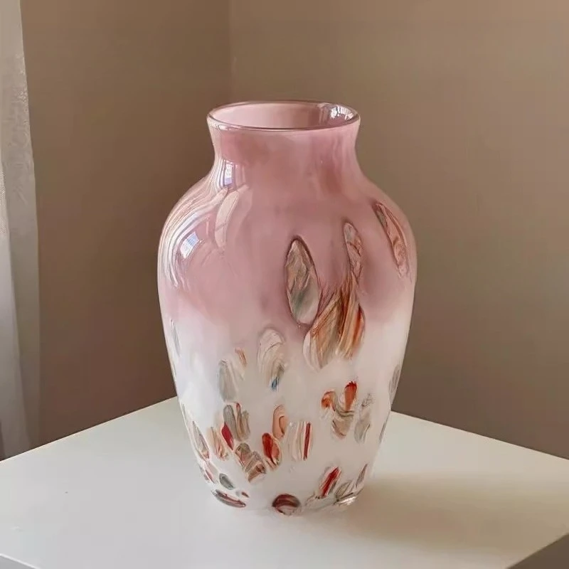 Special beautiful vase, light luxury, high-end design sense, niche, antique glass, glazed living room ornament
Special beautiful vase, light luxury, high-end design sense, niche, antique glass, glazed living room ornament