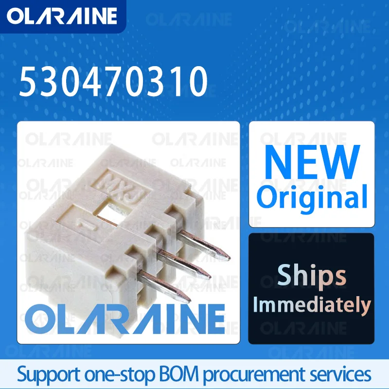 20/50/100Pcs 530470310 100% brand new and original IC chip connector Headers and wire housings 3 Position Current 1 A
20/50/100Pcs 530470310 100% brand new and original IC chip connector Headers and wire housings 3 Position Current 1 A