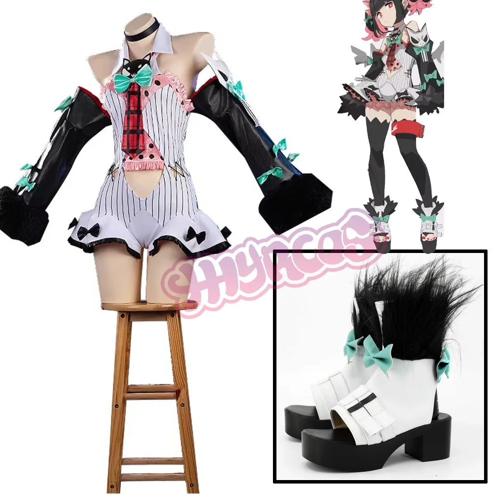 Zenless Zone Zero Six Paths Sally Cosplay Costume Shoe Uniform Halloween Carnival Party Christmas Play Role Clothes
Zenless Zone Zero Six Paths Sally Cosplay Costume Shoe Uniform Halloween Carnival Party Christmas Play Role Clothes