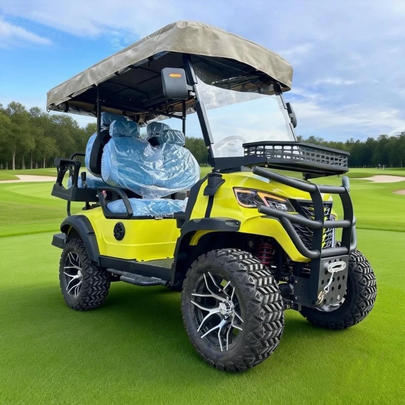 New Popular 48/60/72V Golf Carts With Front Independent Suspension Club Car Golf Buggy 6 Seater Off Road Electric Golf Cart
New Popular 48/60/72V Golf Carts With Front Independent Suspension Club Car Golf Buggy 6 Seater Off Road Electric Golf Cart