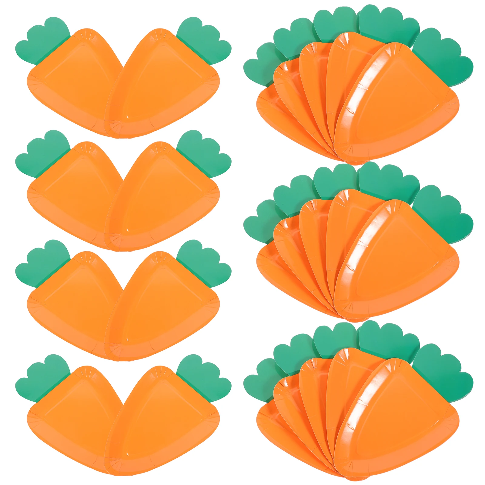 24 Pcs Carrot Paper Plate Disposable Fruit Tray Party Accessories Lightweight Portable Easter Supplies Versatile Design
24 Pcs Carrot Paper Plate Disposable Fruit Tray Party Accessories Lightweight Portable Easter Supplies Versatile Design
