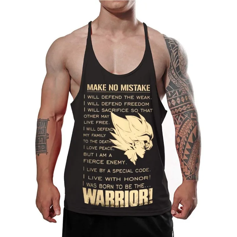 Men's GYM Tnak Tops Japanese Anime Dragon Ball Goku Graphic Male Summer Breathable Clothing Y2K I-shaped Vest Cotton Sportswear
Men's GYM Tnak Tops Japanese Anime Dragon Ball Goku Graphic Male Summer Breathable Clothing Y2K I-shaped Vest Cotton Sportswear