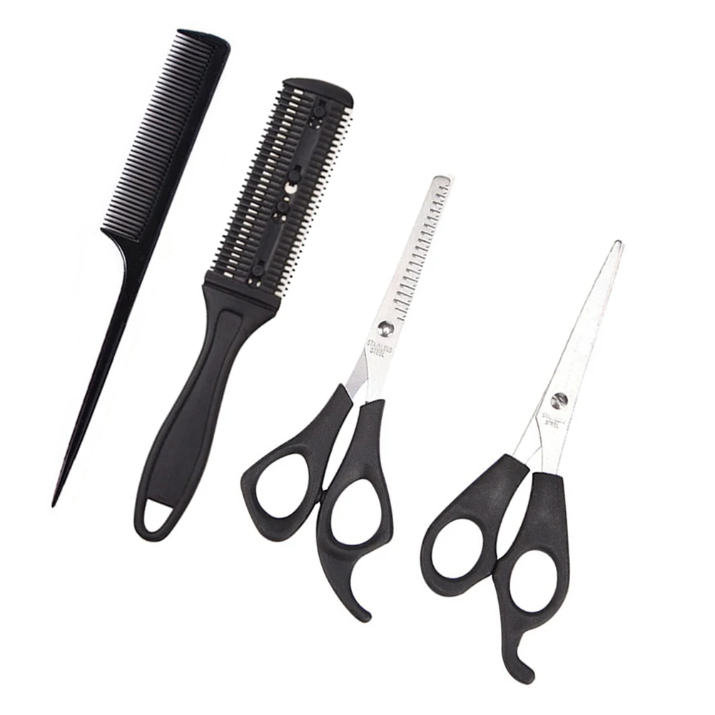 4Pcs Hair Styling Tools Set Precision Barber Scissors and Combs for Hair Cutting Salon Home Travel Compact Storage Space Saving
4Pcs Hair Styling Tools Set Precision Barber Scissors and Combs for Hair Cutting Salon Home Travel Compact Storage Space Saving