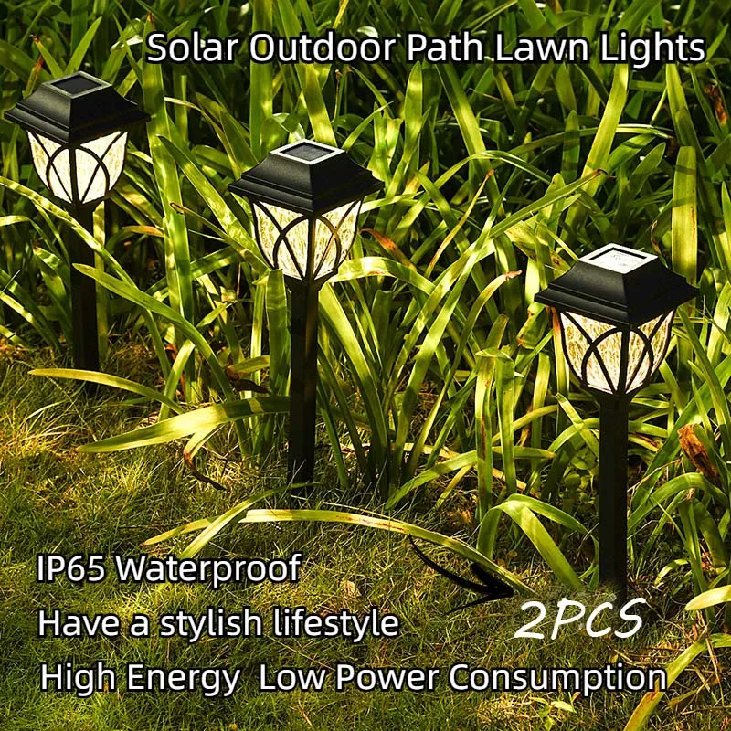 2PCS LED Solar Pathway Lawn Light Outdoor IP65 Waterproof Solar Lamp Decoration For Garden Walkway Path Driveway Patio Yard Lawn
2PCS LED Solar Pathway Lawn Light Outdoor IP65 Waterproof Solar Lamp Decoration For Garden Walkway Path Driveway Patio Yard Lawn