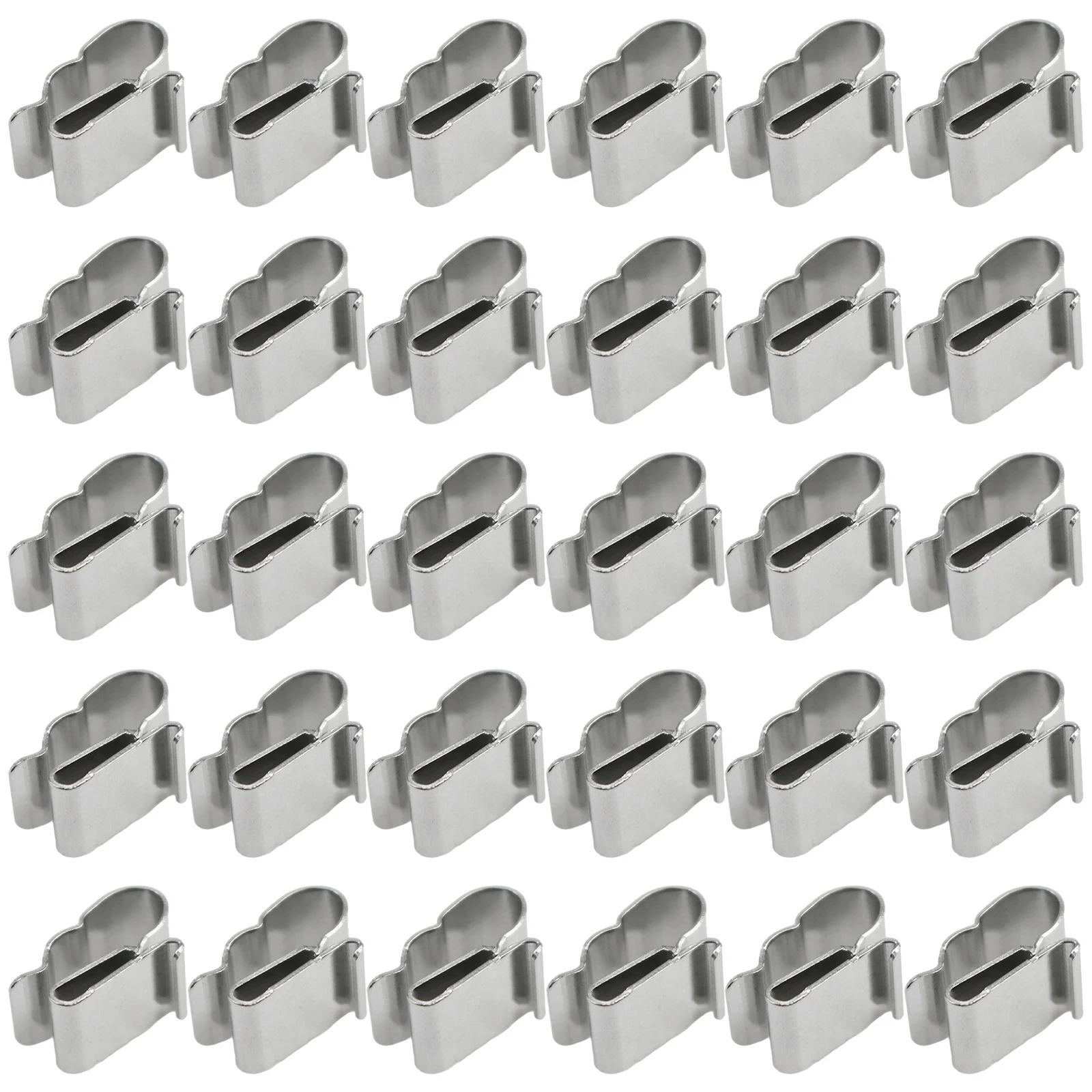 100pcs Solar Panel Wire Clip Stainless Steel Photovoltaic 2-wire Cable Clip Solar Cable Clip For Home Photovoltaic Panels
100pcs Solar Panel Wire Clip Stainless Steel Photovoltaic 2-wire Cable Clip Solar Cable Clip For Home Photovoltaic Panels