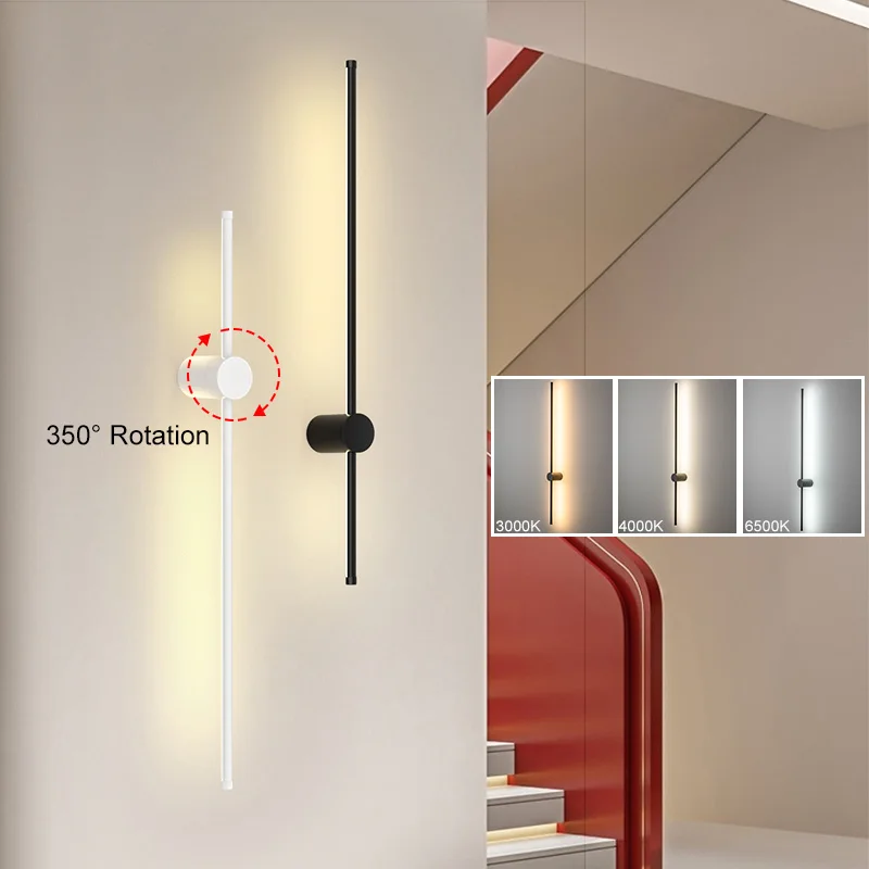 350° Rotatable LED Wall Lamps for TV Background Aluminum Hardwired LED Wall Lights Corridor Wall Sconce for Bedroom Living Room
350° Rotatable LED Wall Lamps for TV Background Aluminum Hardwired LED Wall Lights Corridor Wall Sconce for Bedroom Living Room