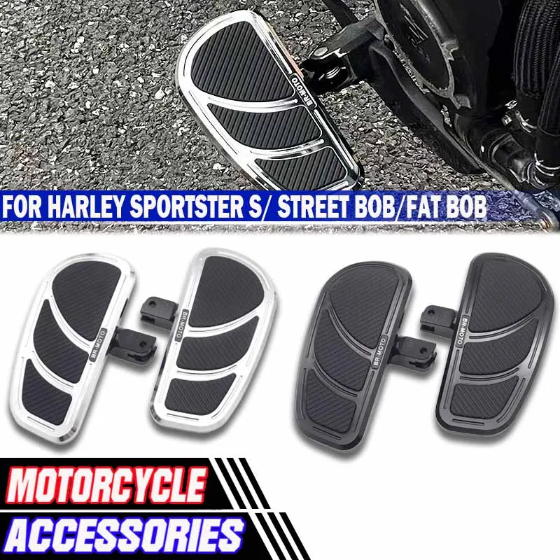 Motorcycle Driver Floorboard Rider Footpegs Front Pedal Footrest For Harley Fat Bob Street Bob Sportster S Low Rider S Beakout
Motorcycle Driver Floorboard Rider Footpegs Front Pedal Footrest For Harley Fat Bob Street Bob Sportster S Low Rider S Beakout