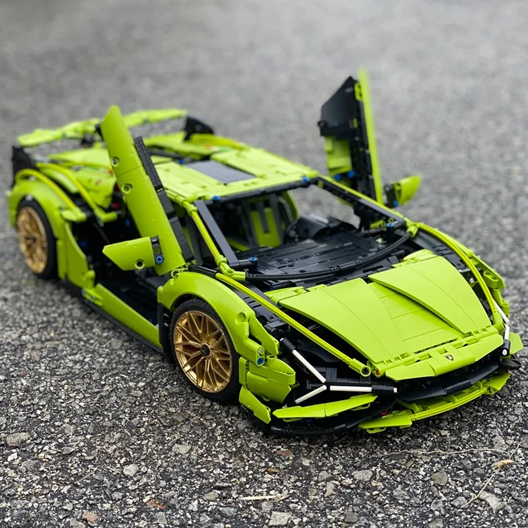 Green Sports Car Building Blocks Sets 1:8 Car Model Toys Compatible With Legoed Particles Suitable For Christmas Gifts 42115
Green Sports Car Building Blocks Sets 1:8 Car Model Toys Compatible With Legoed Particles Suitable For Christmas Gifts 42115