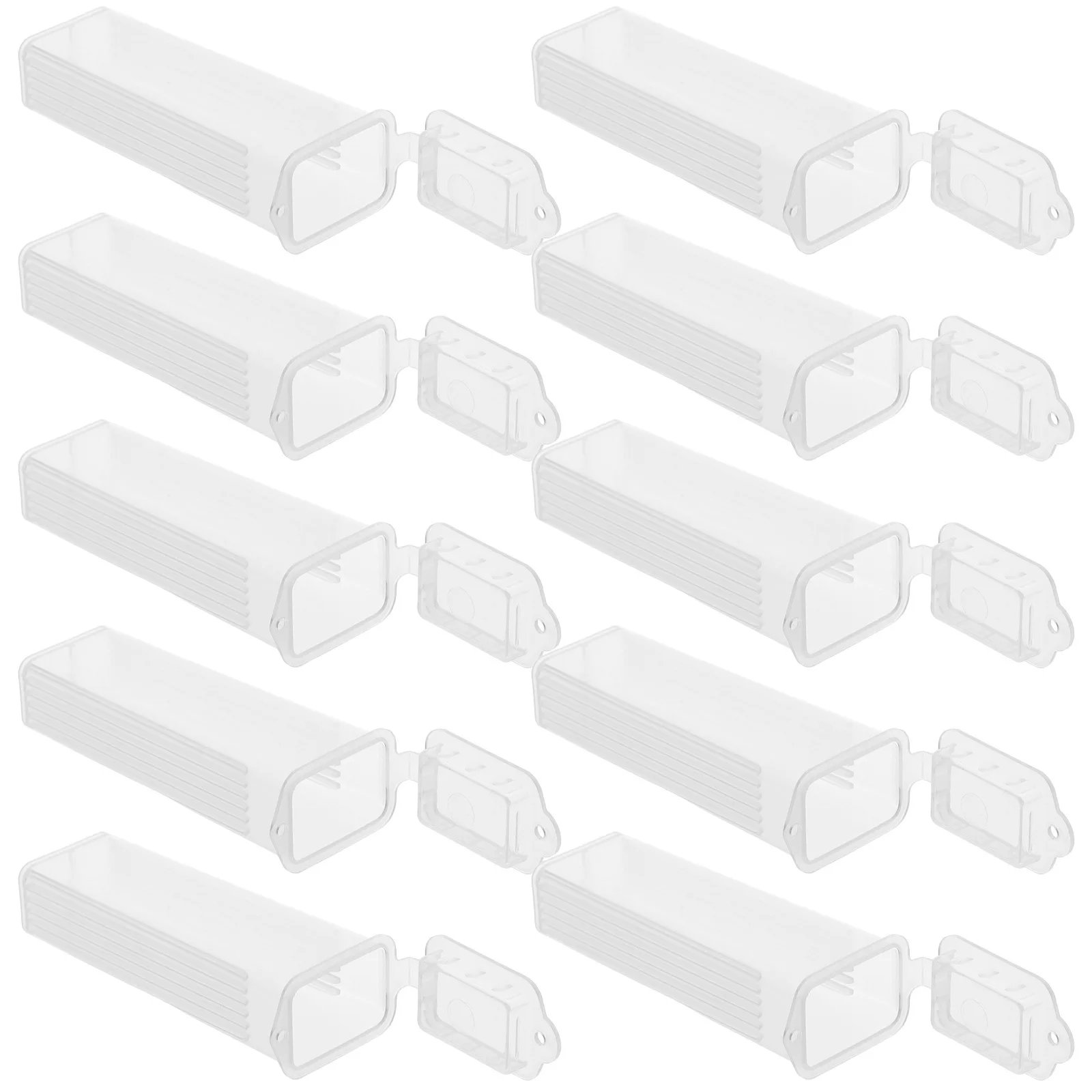 50Pcs Slide Staining Jar High Transparency Plastic Lab Stain Holder Narrow Slide Rack Microscope Sample Processing
50Pcs Slide Staining Jar High Transparency Plastic Lab Stain Holder Narrow Slide Rack Microscope Sample Processing