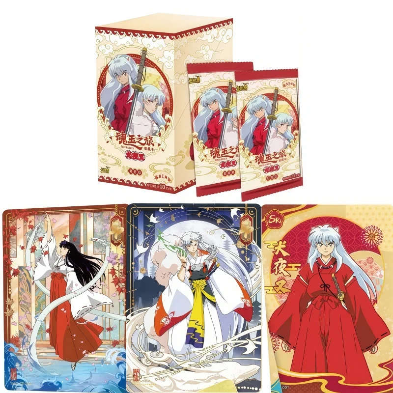 KAYOU Genuine Inuyasha Card Soul Jade Journey Game Collection Card Animation Cartoon Peripheral Children's Toys Gift
KAYOU Genuine Inuyasha Card Soul Jade Journey Game Collection Card Animation Cartoon Peripheral Children's Toys Gift