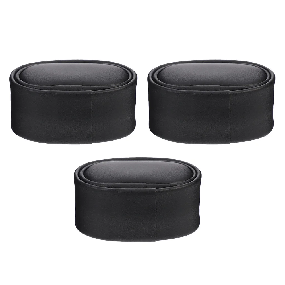 3 Pcs Black Pillows Small Watch Cushion Display Pads Bracelet Supporting Cushions Chain PU Jewelry Holders Man
3 Pcs Black Pillows Small Watch Cushion Display Pads Bracelet Supporting Cushions Chain PU Jewelry Holders Man