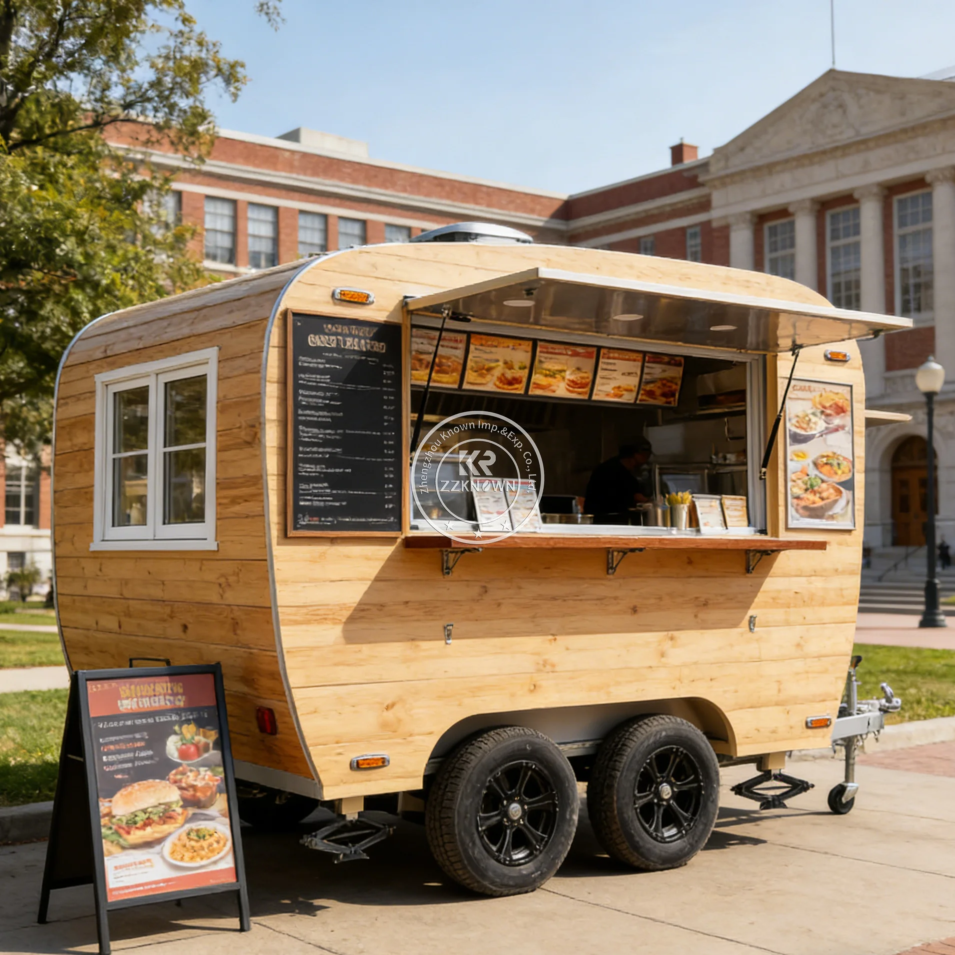 Custom Coffee Beverage Ice Cream Trailer Street Food Catering Truck Mobile Food Trailer For Commercial Use
Custom Coffee Beverage Ice Cream Trailer Street Food Catering Truck Mobile Food Trailer For Commercial Use