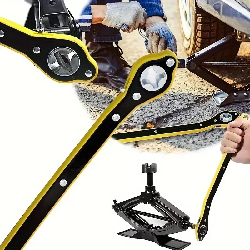 Car Mounted Small Universal Crank Handle Accessories with Tools Car Jack Handle Lever Labor-saving Wrench Tool
Car Mounted Small Universal Crank Handle Accessories with Tools Car Jack Handle Lever Labor-saving Wrench Tool