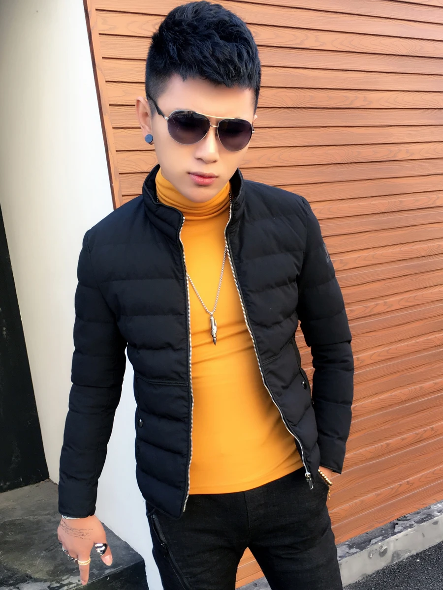 Зимняя мужская куртка нового стиля: приталенная, из хлопка, молодежная, модная, теплая, повседневная, укороченная, на молнии, утепленная
Зимняя мужская куртка нового стиля: приталенная, из хлопка, молодежная, модная, теплая, повседневная, укороченная, на молнии, утепленная