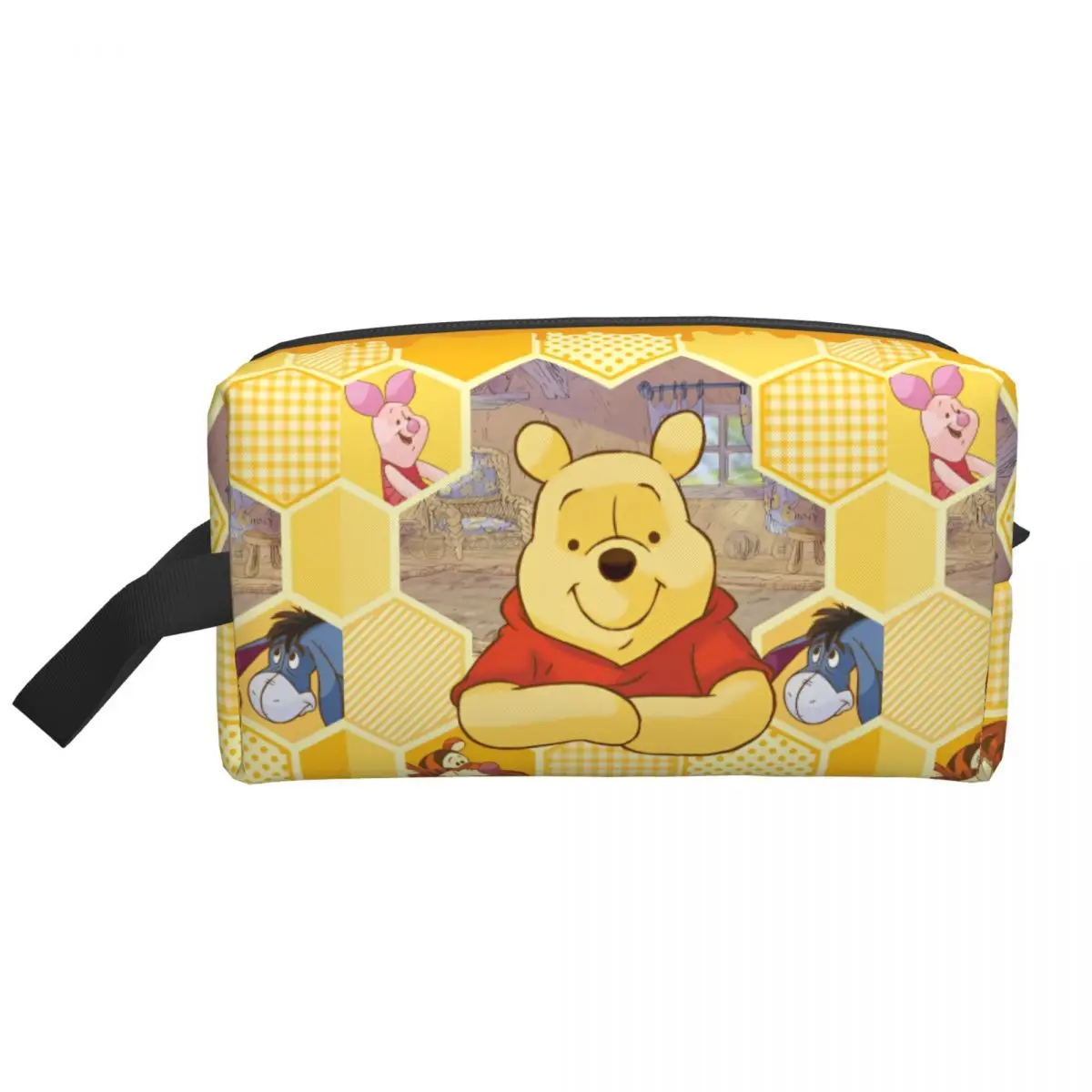Women Winnie The Pooh Cosmetic Bags Animal Print Multi-purpose Makeup Bag For Makeups Polyester Designer Storage Organizers
Women Winnie The Pooh Cosmetic Bags Animal Print Multi-purpose Makeup Bag For Makeups Polyester Designer Storage Organizers