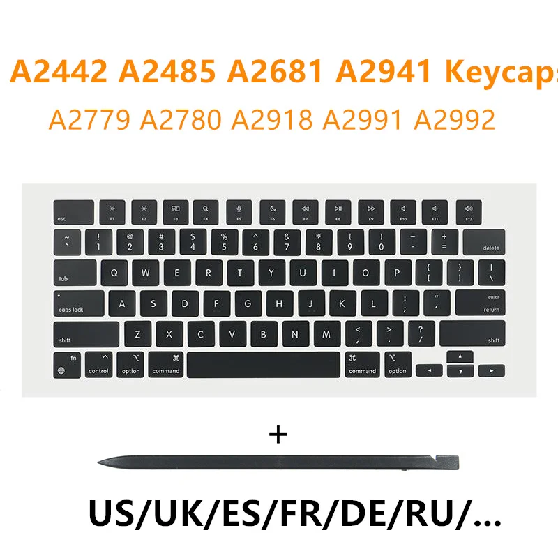 A2442 A2485 A2681 A2941 A2779 A2992 Колпачки для клавиш для Macbook Pro Air 13 дюймов 14 дюймов 16 дюймов Крышка для ключей США Великобритания Испания Французский русский 2021 2023
A2442 A2485 A2681 A2941 A2779 A2992 Колпачки для клавиш для Macbook Pro Air 13 дюймов 14 дюймов 16 дюймов Крышка для ключей США Великобритания Испания Французский русский 2021 2023
