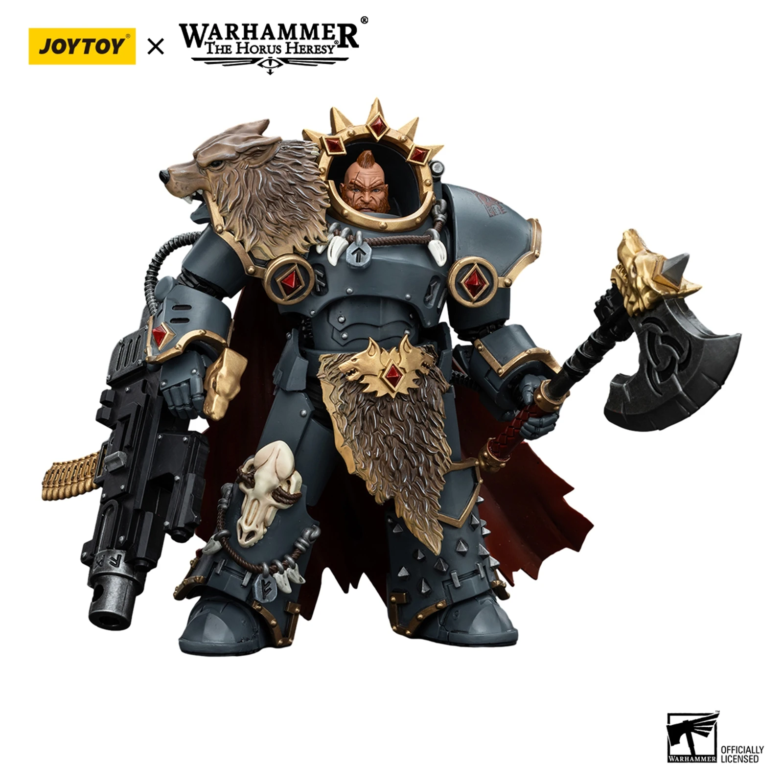 JOYTOY Warhammer 40000 1/18 Scale Sci-Fi Armored Warrior Action Figure Fully Articulated Collectible Model for Adult Display
JOYTOY Warhammer 40000 1/18 Scale Sci-Fi Armored Warrior Action Figure Fully Articulated Collectible Model for Adult Display