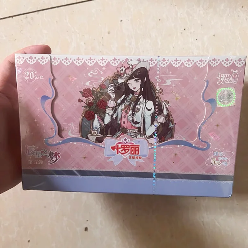 Подлинная карта KAYOU Yeloli Dream Of Chenxing Vol.5 Crystal Diamond Pack, полная серия, милая карта принцессы, коллекционная карта аниме, подарок
Подлинная карта KAYOU Yeloli Dream Of Chenxing Vol.5 Crystal Diamond Pack, полная серия, милая карта принцессы, коллекционная карта аниме, подарок