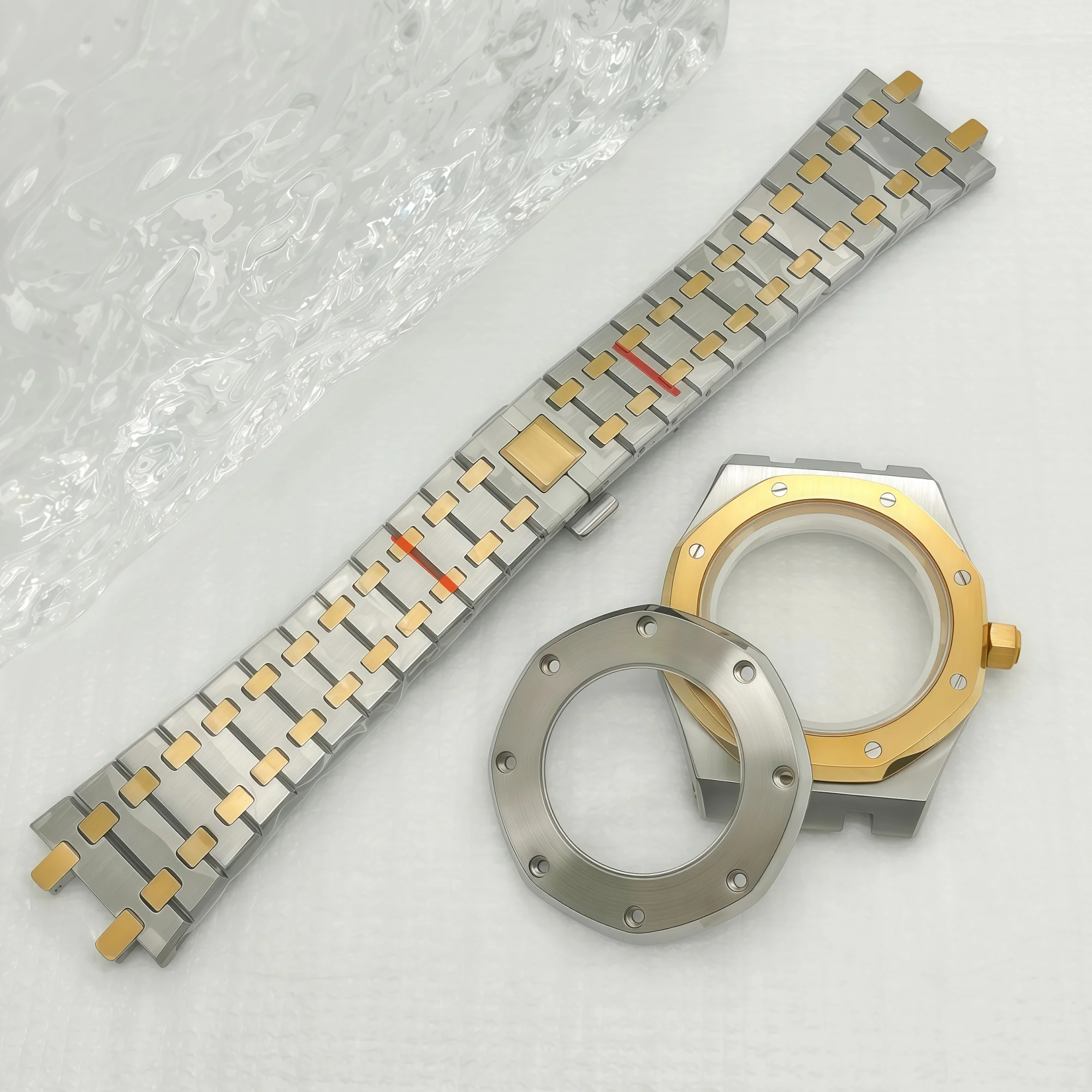 Modified 41mm Watch Case Strap for Oak NH35 NH36 NH70 Automatic Movement Watch Hands Fits 31.8mm Watch Dial Accessories No Logo
Modified 41mm Watch Case Strap for Oak NH35 NH36 NH70 Automatic Movement Watch Hands Fits 31.8mm Watch Dial Accessories No Logo